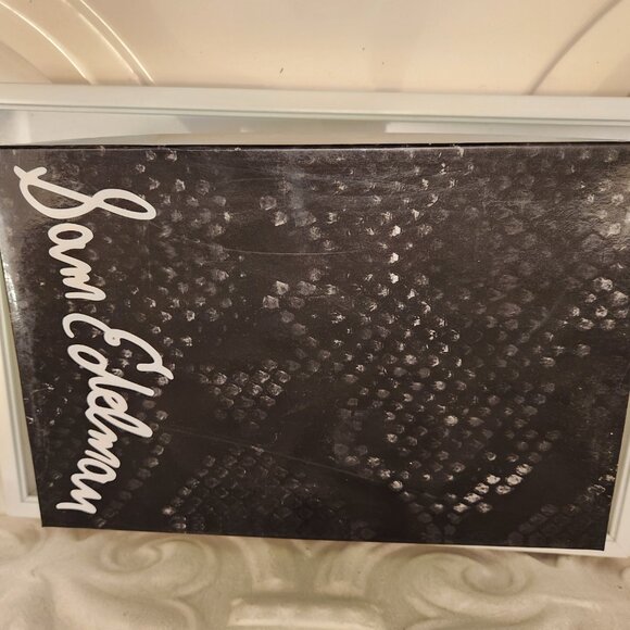 Sam Edelman Black Leather "Brian" Ankle Western Boots. NIB. Size 6.5 - Picture 10 of 11